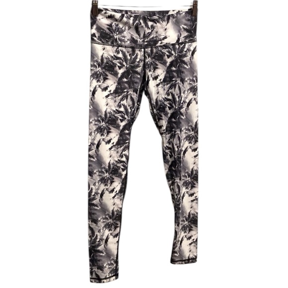 Noli Palm Tree leggings black and white yoga pants size XS - Picture 2 of 8